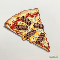 とろけるチーズのＢＢＱステーキ（L・クリスピー・1ピース）