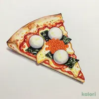 Mochi and Mentaiko Pizza, Personal, 1 Slice