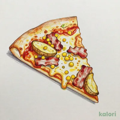 Curry Monterey (Personal, Italian Crust, 1 Slice)