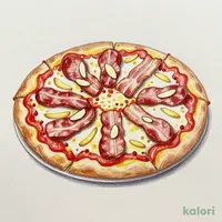 Garlic Master Pizza (Medium, Crispy Crust, 1 Slice)