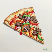 Spicy Bulgogi Pizza (L, Italian, 1 Slice)