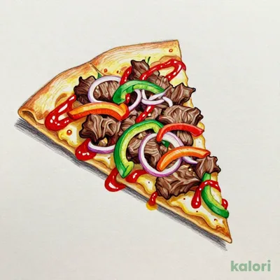 Spicy Bulgogi Pizza (L, Crispy, 1 Slice)