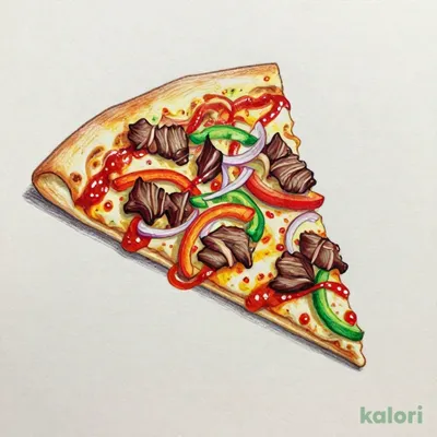 Spicy Bulgogi Pizza (P, Crispy, 1 Slice)
