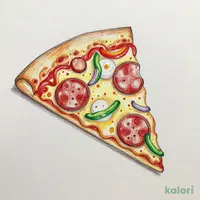 Buster's Quarter Pizza (M, Crispy Crust, 1 Slice)