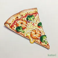 Ebi Mayo (Personal, Italian Crust, 1 Slice)