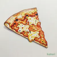 プレーンチーズピザ（カレーソース）（M・イタリアン・1ピース）
