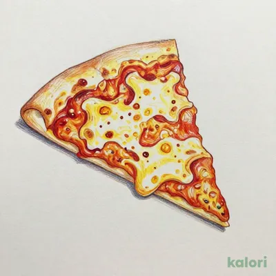 プレーンチーズピザ（カレーソース）（P・クリスピー・1ピース）