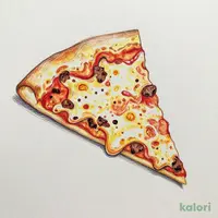 プレーンチーズピザ（ミートソース）（P・イタリアン・1ピース）
