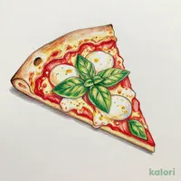 Margherita (Large, Italian Crust, 1 Slice)