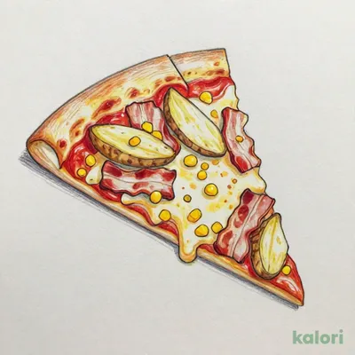 Monterey Pizza, Tomato Sauce (L, Italian Crust, 1 Slice)