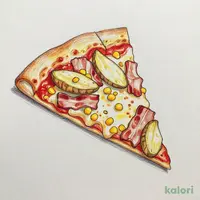 Monterey Pizza, Tomato Sauce (L, Crispy Crust, 1 Slice)