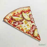 Monterey Pizza, Tomato Sauce (M, Italian Crust, 1 Slice)