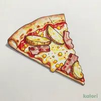 Monterey Pizza, Tomato Sauce (P, Italian Crust, 1 Slice)