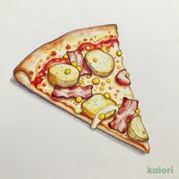 Hokkaido Yokubari Quarter Pizza (M, Italian Crust, 1 Slice)