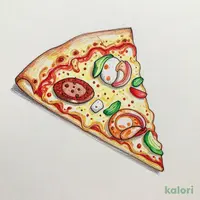 Summer Variety Quarter Pizza (M, Italian, 1 Slice)