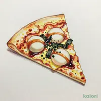 Japanese-Style Quarter Pizza (L, Crispy Crust, 1 Slice)