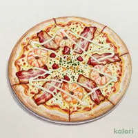 Shrimp Mayo Bacon Pizza (S)