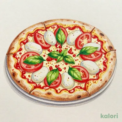 Tomato Margherita Pizza (L)