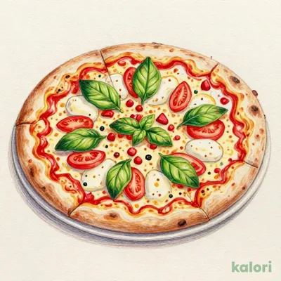 Tomato Margherita Pizza (M)