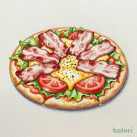 クリスピークラブハウスサンドピザ（Mサイズ）