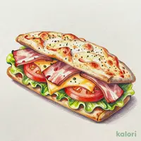 Crispy Clubhouse Sandwich Pizza (S)