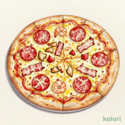 Super Star Four Pizza (L)