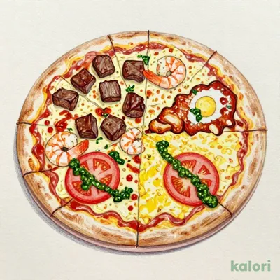 Variety Star Four Pizza (L)