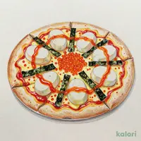 Hakata Mentaiko & Mochi Pizza (L)