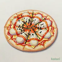 博多明太子とお餅のピザ（Sサイズ）