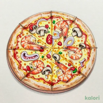 Hakata Seafood Star Four Pizza (S)