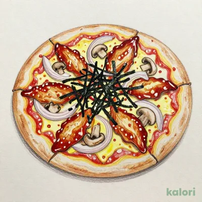 Teriyaki Chicken Special Pizza (Medium)