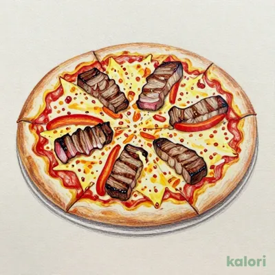 Angus Steak Pizza (S)