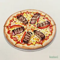 Angus Steak Pizza (M)