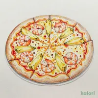 ガーリックシュリンプ ピザ（Lサイズ）