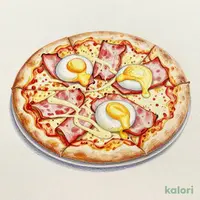 エッグベネディクト ピザ（Mサイズ）