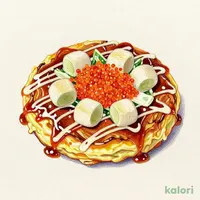 Mochi & Spicy Cod Roe Pizza with Tea