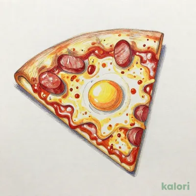 とろ～り卵の石焼風チーズビビンバ6.87.719.81.0（あらびきソーセージクラスト・1ピース）