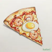 とろ~り卵の石焼風えびぷりビビンバ(チージーロール(L)・1ピース)