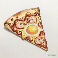 とろ～り卵の石焼風えびぷりビビンバ（チージーロール(M)・1ピース）