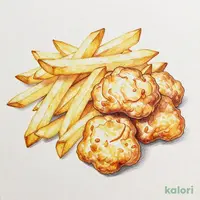 Bacon Cheese Set (Fries + Chicken Nuggets)