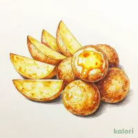 ベーコンチーズ（ハットフライポテト+ハニーチーズボール）セット
