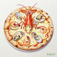 濃厚オマールソースのシーフード