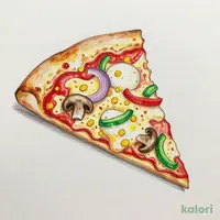 ごちそうベジタブル（ふっくら鉄鍋パンピザ・1ピース）