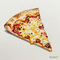 Cheese & Meat Sauce Pizza (Pan Pizza, 1 Slice)