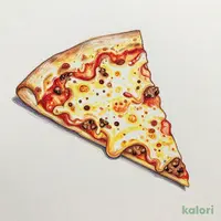 Cheese & Meat Sauce Pizza (Special Crispy Crust, 1 Slice)
