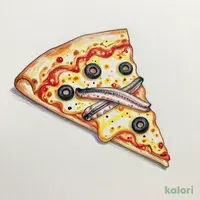 やみつきアンチョビオリーブ（たっぷりチーズクラスト・1ピース）
