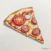 イタリアントマト＆ガーリック（あらびきソーセージクラスト・1ピース）