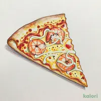 ガリマヨシュリンプ(たっぷりチーズクラスト・1ピース)