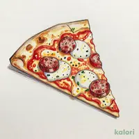 シシリア風ピザ(あらびきソーセージクラスト・1ピース)