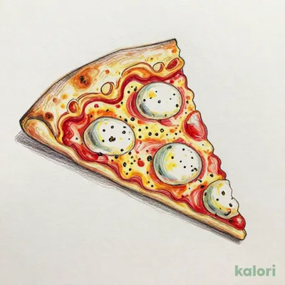 Sicilian Style Pizza (Cheesy Roll Crust, 1 Slice)